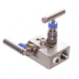 Alco Manifold and Gauge Valves 2 Valve Manifold - 2VR Series Block Type, Pipe-to-Pipe